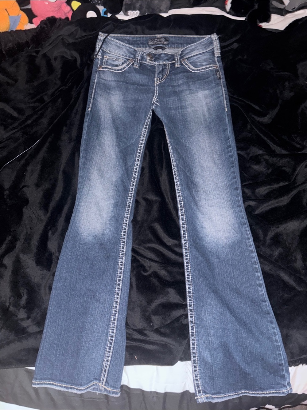 Y2K silver tuesday Women’s Dark Wash bootcut jeans